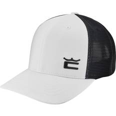 Cobra Crown Trucker Baseball Cap White