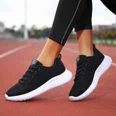 Walking Shoes Ladies Breathable Sneakers Breathable Non Slip Soft Sole Sneakers Mesh Sneakers Tennis Walking Breathable Sneakers Fashion Sneakers