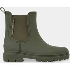 Textile Wellingtons Tommy Hilfiger Women's Essential Womens Chelsea Rainboots Green