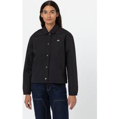 Dickies Women Outerwear Dickies Oakport Cropped Coach Jacket Woman Black