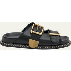 Chloé Chloé Sandalen Rebecca aus Leder Schwarz