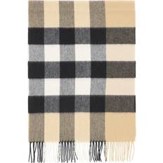 Cashmere Scarfs Burberry Cashmere Tartan Schal Black