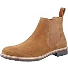 Hush Puppies Men Chelsea Boots Hush Puppies Justin Suede Chelsea Boot Tan