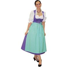 Central Europe Fancy Dresses Dirndl Kostüm lila als Trachten Kost�üm