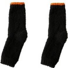 One Size Arm & Leg Warmers J&Y Winter Fluffy Leg Warmer Black