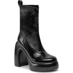 Karl Lagerfeld Laarzen Karl Lagerfeld Astragon Hi Stretch Boot II - Zwart