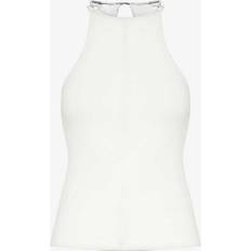 Dion Lee White Barball Tank Top IVORY