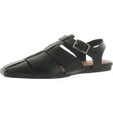 Vagabond Women Slides Vagabond Womens Letta Leather Buckle Mules