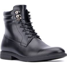 Faux Leather - Men Lace Boots XRay Men's Footwear Braylon Casual Boots Black