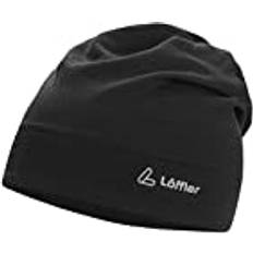 Löffler Herren ARTISTA MERINO BEANIE Schwarz