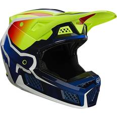 Fox V3 Rs Wired Helmet Yellow