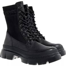 Karl Lagerfeld Laarzen Karl Lagerfeld Trekka Max Kc Hi Lace Mix Boot - Zwart