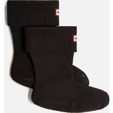 Hunter Recycled Fleece Short Boot Socks Black