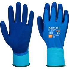 M Work Gloves Portwest Guante de protección contra líquidos Liquid Pro Azul AP80