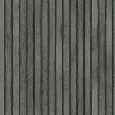 Arthouse Wood Slats Charcoal Grey Wallpaper Modern Contemporary Feature Wall