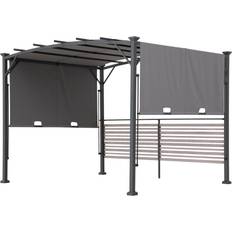 Sunjoy 2.7m 3m Steel Pergola