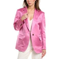 Ferragamo Blazers Ferragamo Single Button Silk Blazer