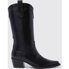 Scarosso Elegante Dolly Cowboy Støvler - Sort