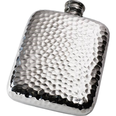 Fickpluntor Wentworth Pewter 4oz Hammered Pewter Pocket 844H Hip Flask