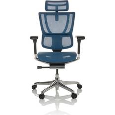 Cuir Chaises de bureau hjh OFFICE Ergohuman Slim Gen2 Tissu Maille Bleu Chaise de bureau