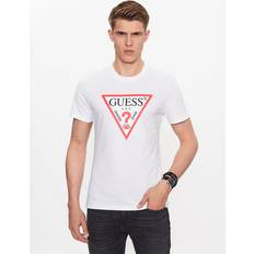 Guess Hombre Ropa Guess Camiseta Original - Blanc