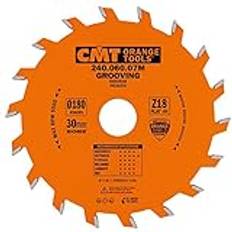 Cmt Cmt Orange Tools 240.060.07 M – Circular Saw Blade for Straight Groove Cutter 180 x 6 x 30 Teeth 18