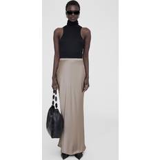 Silke Skjørt Anine Bing Taupe Bar Maxi Skirt Taupe