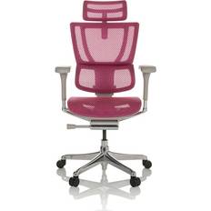 Cuir Chaises de bureau hjh OFFICE Ergohuman Slim G Gen2 Tissu Maille Rose Chaise de bureau