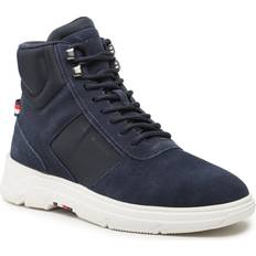 Tommy Hilfiger Herren Low Boot Stiefel Core Hybrid Winterstiefel, Blau Space Blue