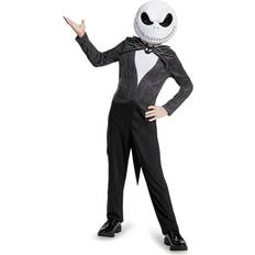 Disguise Jack Skellington Child Costume Black/White 10/12