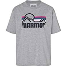 Marmot T-shirts Marmot Women's Coastal Tee T-shirt dam Grey Heather,L