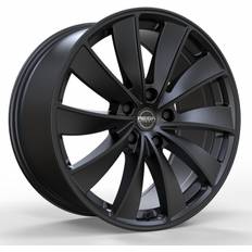 Bilfälgar Mega Wheels Pyxis M.Blk 9.5x19 5/114.30 ET45 B64.1