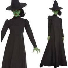 Smiffys Costumes Smiffys Black Wicked Witch Women Adult Halloween Costume