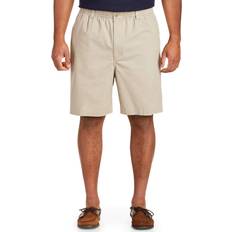 6XL Pants & Shorts Harbor Bay Big & Tall Harbor Bay Elastic-Waist Shorts Khaki khaki