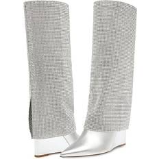 Argento Stivali Steve Madden Riski Boot - Metallic Silver