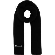 Balenciaga Scarfs Balenciaga Balenciaga Man Black Wool Scarf