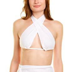 OW Intimates Crete Linen-Blend Halter Top