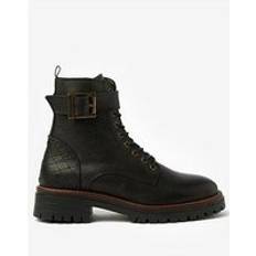 Barbour Lace Boots Barbour heidi lace boots in black Black