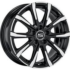 16" Bilfelger MSW 79 Black Polished 6.5x16 5/108 ET45 B63.3