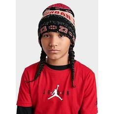 Jordan Kids' Ugly Sweater Beanie Hat Cream/Red/Black 8-20