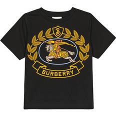 Burberry Burberry Kids Sidney cotton jersey T-shirt black Y