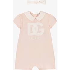 Jersey Other Sets Dolce & Gabbana Baby Girls Pink Cotton Shortie Set Pink 12-18 month