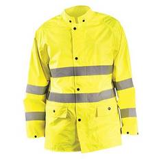 Work Clothes OccuNomix LUX-TRJKT-Y4X Jacket,Yellow,Polyester,4XL,Fits Chest 60"