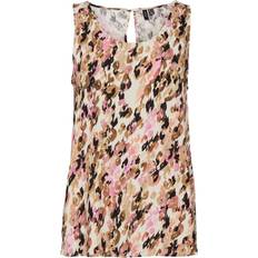 Vero Moda Bluser Vero Moda Bluse vmEasy SL Tank Top R1 Wvn GA Brun 38/40