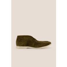 Green Loafers Damien Suede Loafer Light Khaki