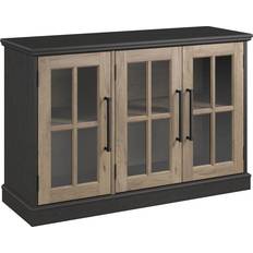 Black Sideboards Bush 46in W Cabinet Sideboard