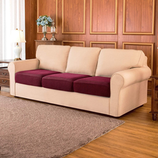 Loose Sofa Covers Subrtex Astoria Textured Grid Loose Sofa Cover Brown