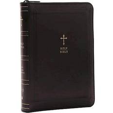 KJV Compact Bible w/ 43,000 Cross References, Black Leathersoft with zipper, Red Letter, Comfort Print: Holy Bible, King James Version: Holy Bible, King James Version