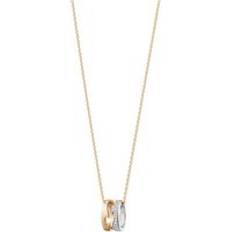 Georg Jensen Necklaces Georg Jensen Fusion 18ct Gold Diamond Pave Necklace Gold