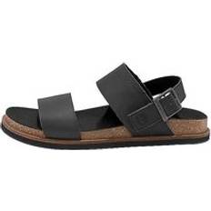 Timberland Herr Skor på rea Timberland Amalfi Vibes Two-strap Sandal For Men In Black Black